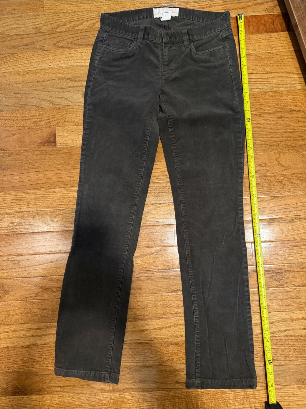 J. Crew Women's brown corduroy Straight-Leg Jeans